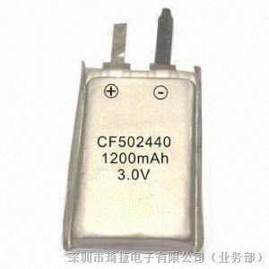 城市智能交通ETCCP502440软包电池3.0v