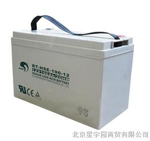 供应赛特蓄电池12V100AH报价 BT-HSE-100-12 UPS蓄电池