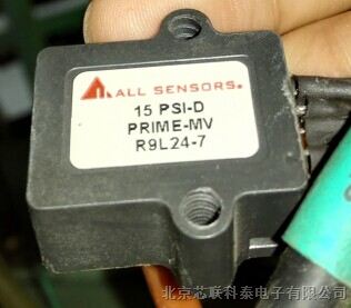 美国ALL SENSORS管道压力状态监测压力传感器15 PSI-D-PRIME-MV