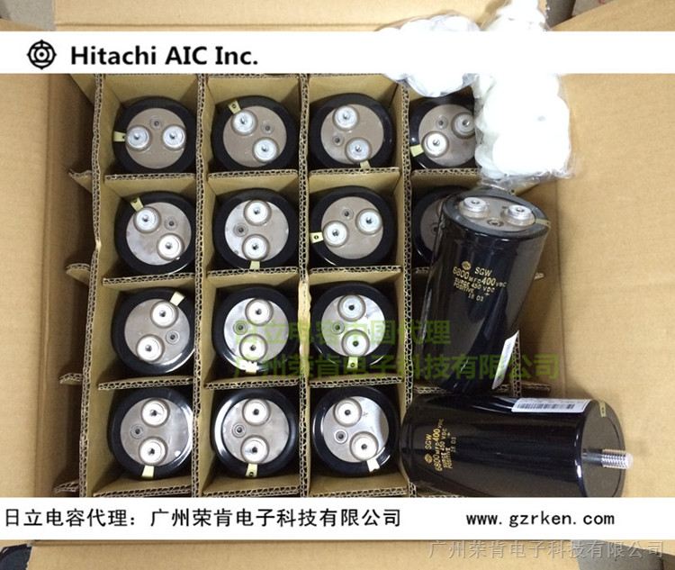 供应HITACHI电容 变频器专用电容器 400V6800UF