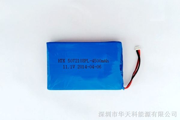 聚合物锂电池5072108PL-4500mAh 11.1V
