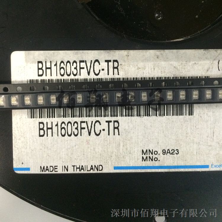 供应BH1603FVC-TR BH1603FVC ROHM罗姆环境光传感器 全新深圳现货支持实单