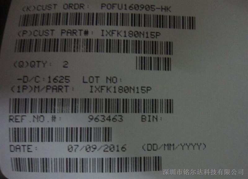 ﹩ӦIXFK180N15P    ȫԭװ   һʮ  ӭ