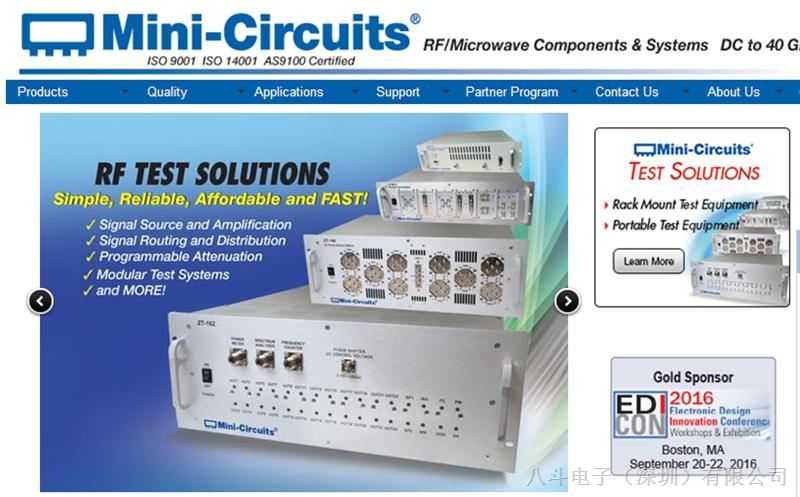 代理Sawnics丨Mini-Circuits全线产品