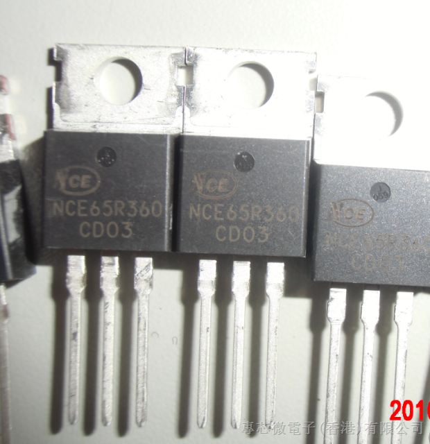 供应NCE65R360 NCE65R360F超结MOSFET TO-220