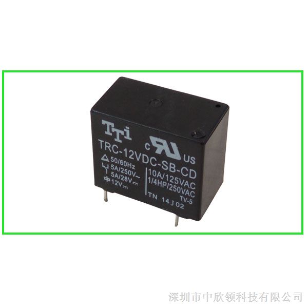 通用功率继电器TRC-12V-SB-CD