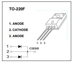 肖特基二极管MBRF30200CT_30A200V二极管_全新现货