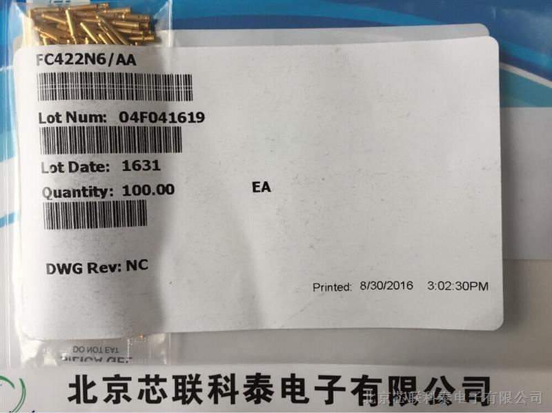 FC112N2S/AA美商宝西POSITRONIC金鱼系列电力连接器端子插针MC422N