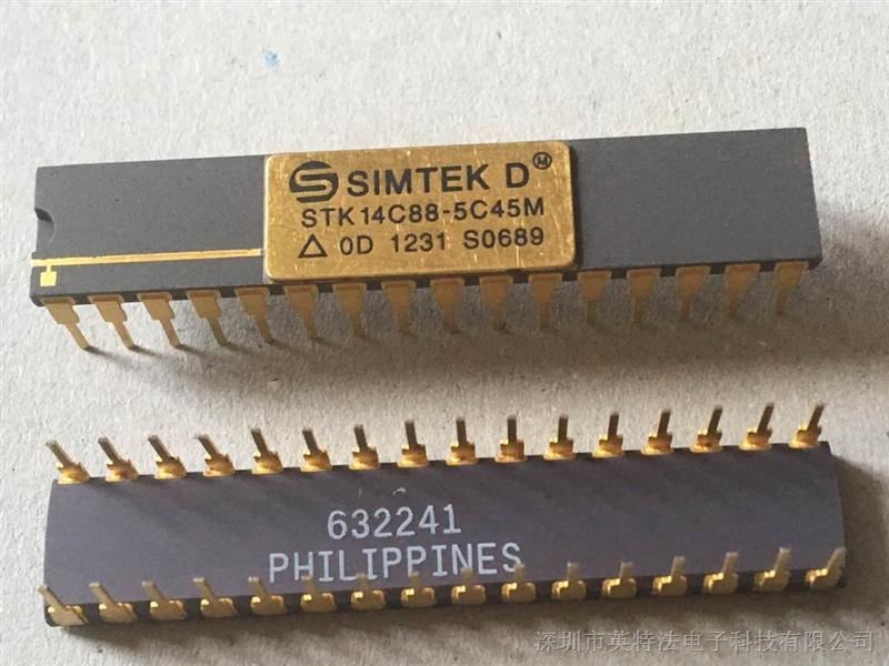 深圳市英特法电子科技有限公司分销IC, 品牌：SIMTEK型号：STK14C88-5C45M