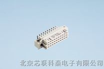 284318恩尼ERNI新能源C/3型20针2.54毫米DIN 41612焊接PCB连接器