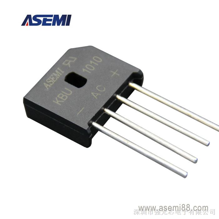 供应KBU1010整流桥 10A 1000V  台湾ASEMI品牌