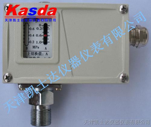 供应PKG0.6A1M压力控制器厂家，天津PKG0.6A1M压力开关0.03-0.6MPA