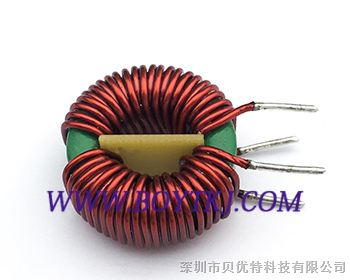 供应立式磁环电感T1495-600UH立式共模电感