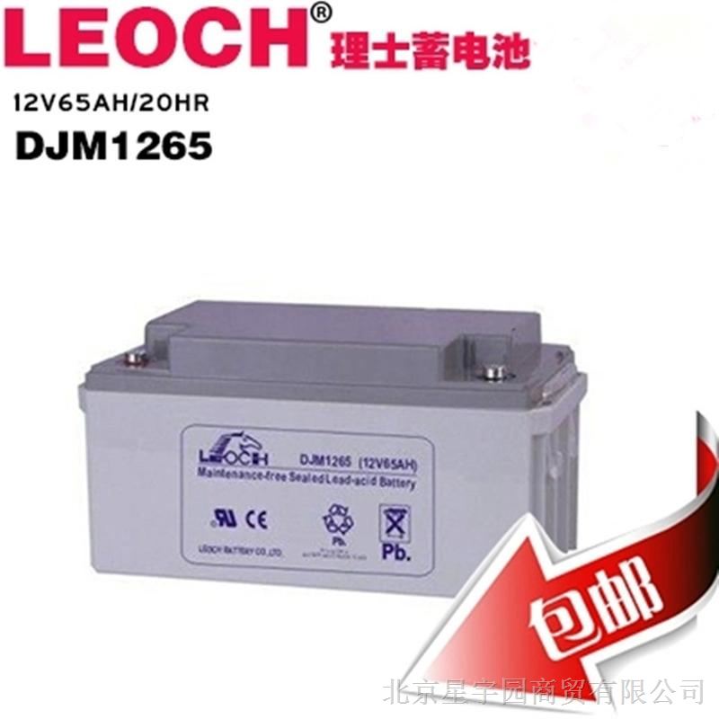 供应理士蓄电池DJM1265报价12V65AH免维护UPS电池 优惠价格