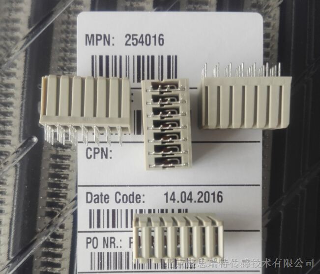 供应ERNI恩尼AB型2毫米垂直式PCBMedical设备连接器114425