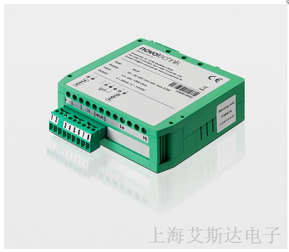 供应novo MUP080系列信号转换器MUP 080-111 0-10V输出 不带电压隔离