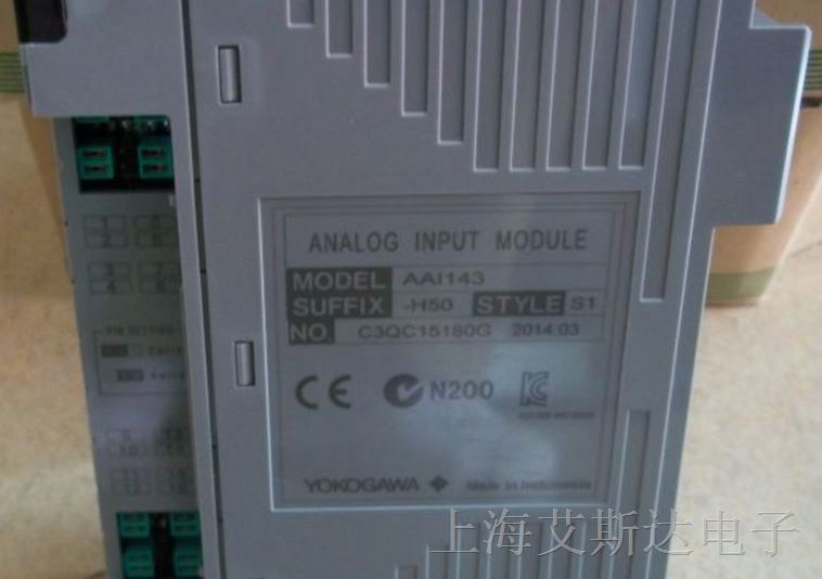 供应日本横河YOKOGAWA模拟量输出模块AAI543-S53/K4A00
