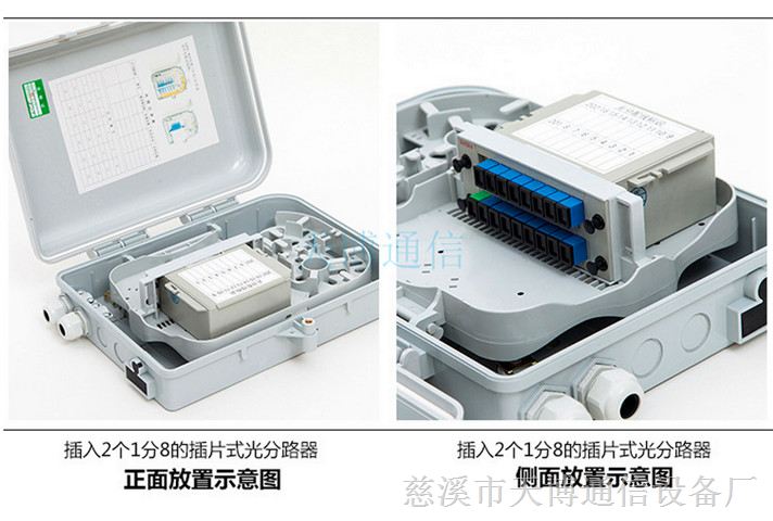 厂家供应16芯光纤分纤箱