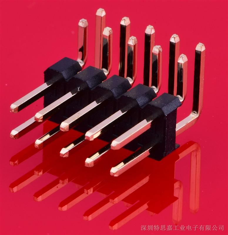 深圳优质2.54MM排针排母连接器 特思嘉品质供应商
