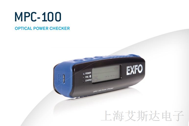 供应加拿大EXFO超小迷你便携式光功率计MPC100可通过蓝牙连接智能设备
