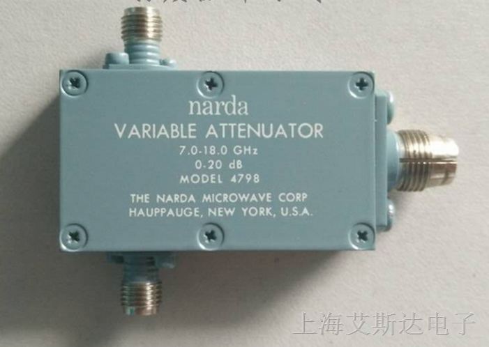 供应Narda衰减器Attenuator 4798 7-18GHz 20dB