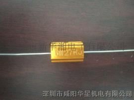 供应金色铝壳电阻器5W 27R J