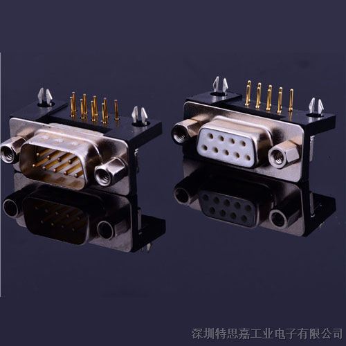 9PIN 车针d-sub连接器|厂家生产d-sub连接器原装
