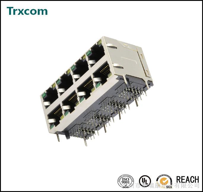 供应11B533-55A2-00  RJ45网络滤波器 Connectors Single Port RJ45