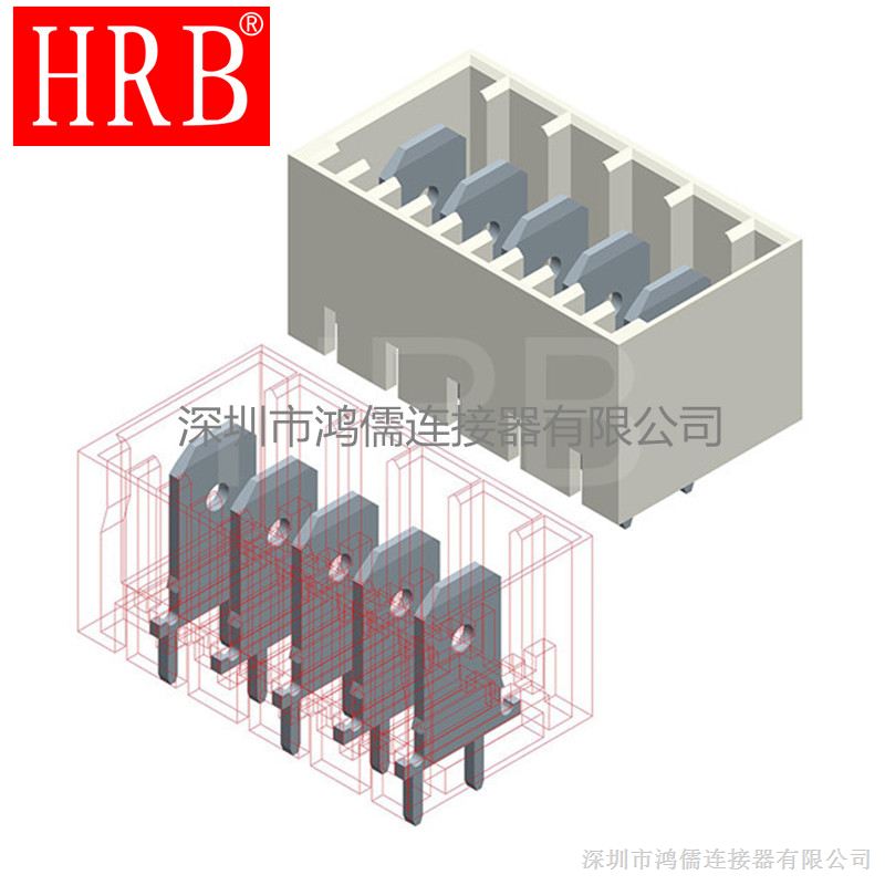 供应替代RAST原装进口连接器_替代原装进口矩形连接器_针距5.0MM