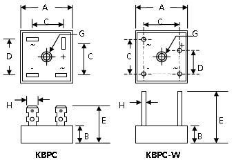 KBPC1010整流桥_KBPC1010桥式整流器