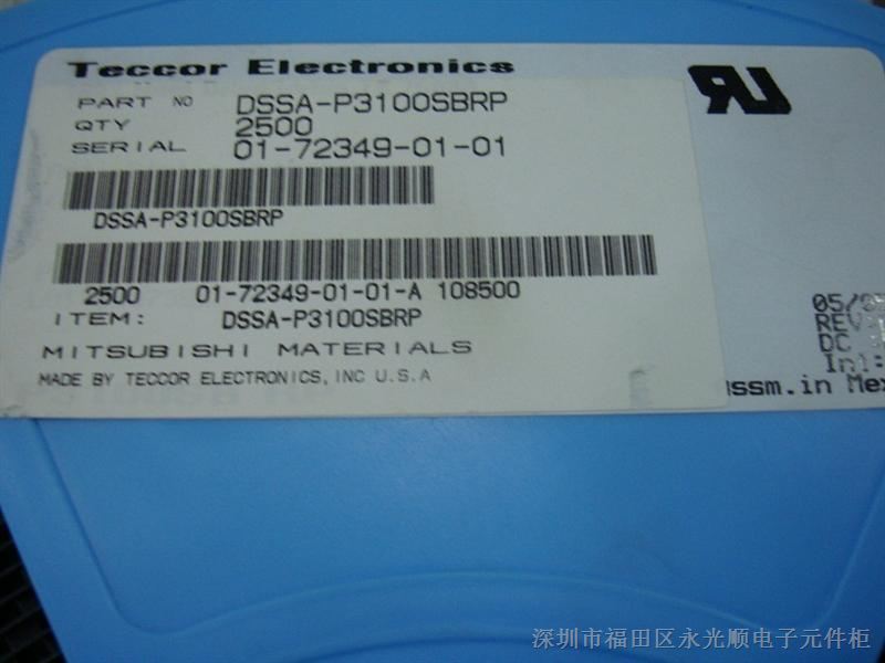 供应贴片放电管P31B(DSSA-P3100SBRP)LITTEL(TECCOR)