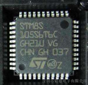 供应ST 原装   单片机STM8S105S6T6C  LQFP44