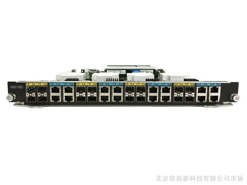 信而泰X6000系列测试模块，RJ45/SFP千兆以太网2~7层测试