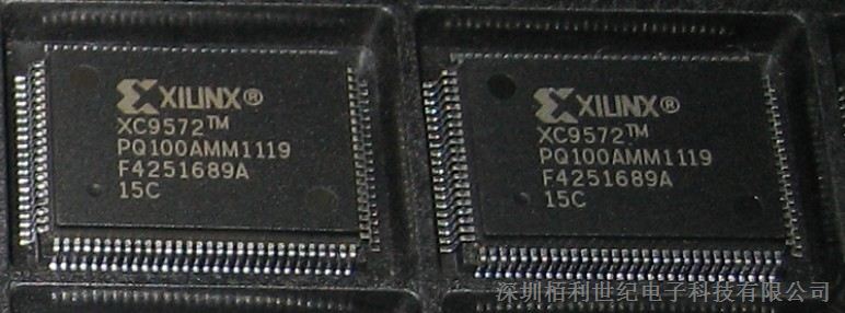 供应IC芯片 XC9572-15PQ100C XILINX QFP 原装现货 深圳市栢利世纪电子