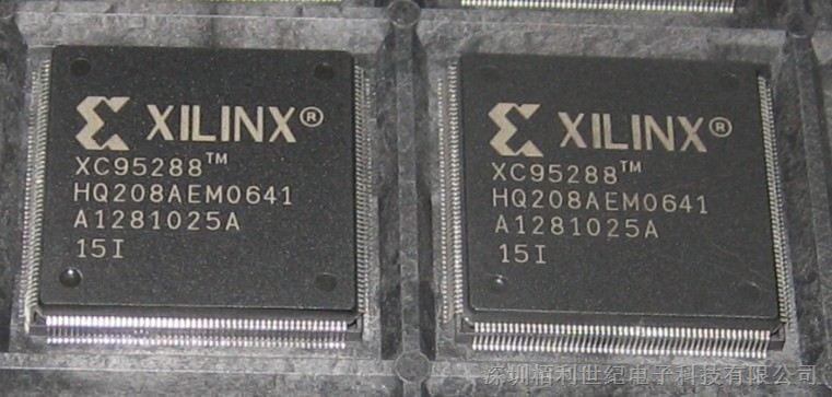 供应IC芯片 XC95288-15HQ208I XILINX QFP 原装现货 深圳市栢利世纪电子