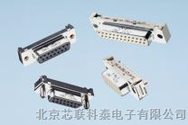 ERNI恩尼D型37针垂直式母型PCB连接器