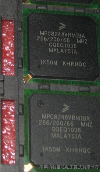 供应IC芯片 MPC8248VRMIBA  BGA 原装现货 深圳市栢利世纪电子