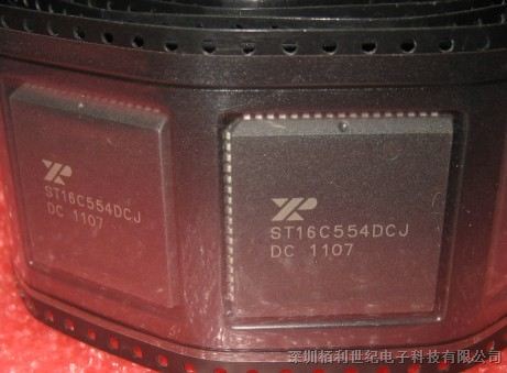 供应IC芯片 ST16C554DCJ68 原装现货 深圳市栢利世纪电子