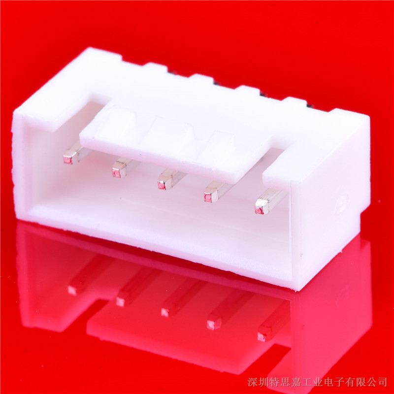 2.5MM wafer连接器 立式直角180度DIP直插式wafer连接器