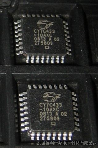 供应IC芯片 CY7C433-10AXC QFP 原装现货 深圳市栢利世纪电子