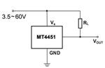 无刷电机专用霍尔芯片_MT4451霍尔芯片_代理