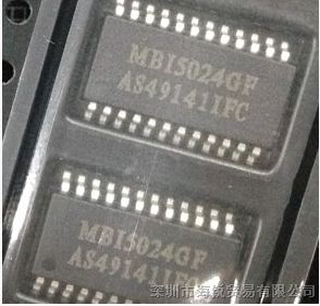 供应 16位恒流LED驱动器芯片 MBI5024GF MBI5024 贴片
