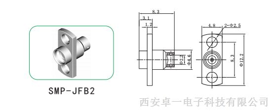 供应SMP系列接电缆连接器 SMP-JFB2