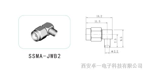 供应SSMA系列接电缆连接器 SSMA-JWB2