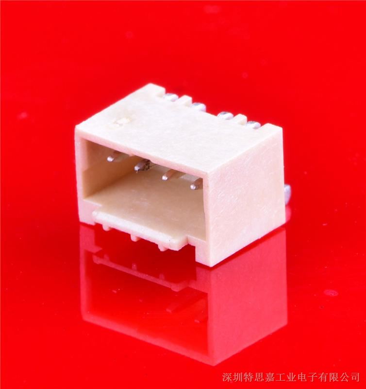 1.5mm端子胶壳针座 线对板胶壳端子连接器贴片针座厂家直销