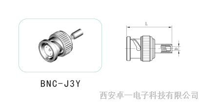 供应BNC系列接电缆连接器  BNC-J3Y