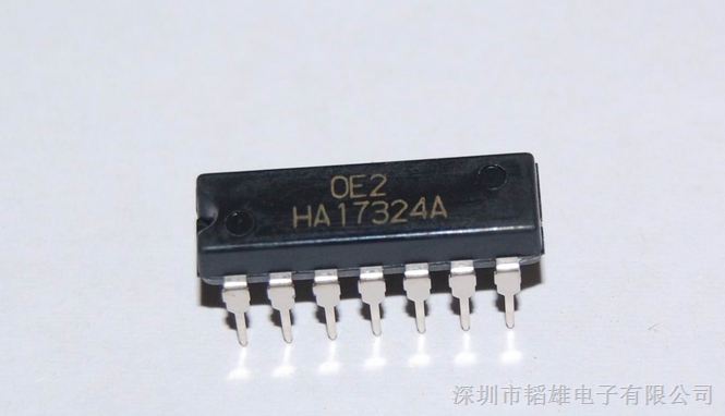 供应RENESAS/瑞萨   原装  功放IC  HA17324A    DIP14