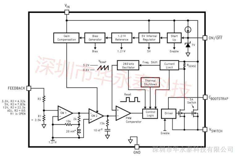 华永泰供应NS品牌/LM2676S-12/TO263封装/SIMPLE SWITCHER高效率3A降压型稳压