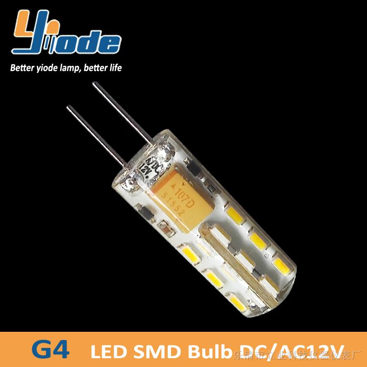 供应12vled玉米灯 G4 3014 24SMD