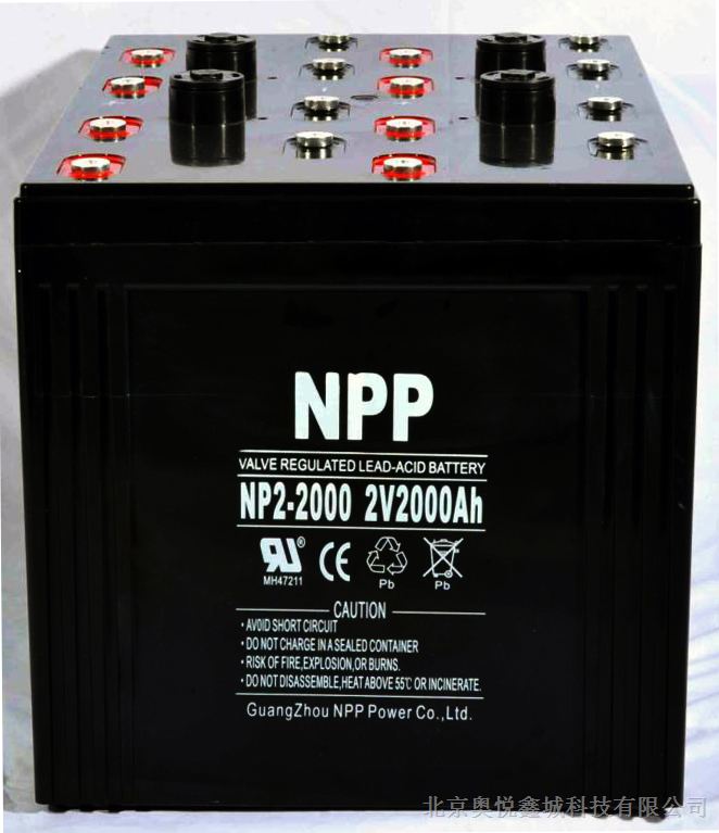 广州耐普蓄电池2v1500ah电池厂家报价